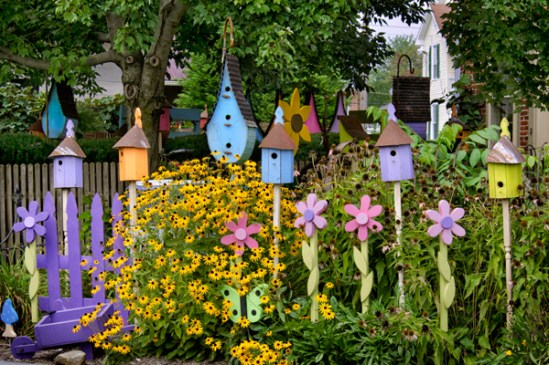 birdhouse-row