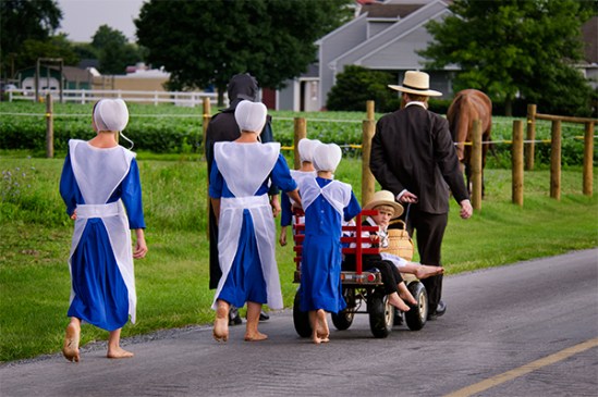 amish-family-blue-attire