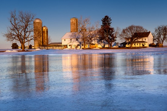 manheim-icy-farm-reflection